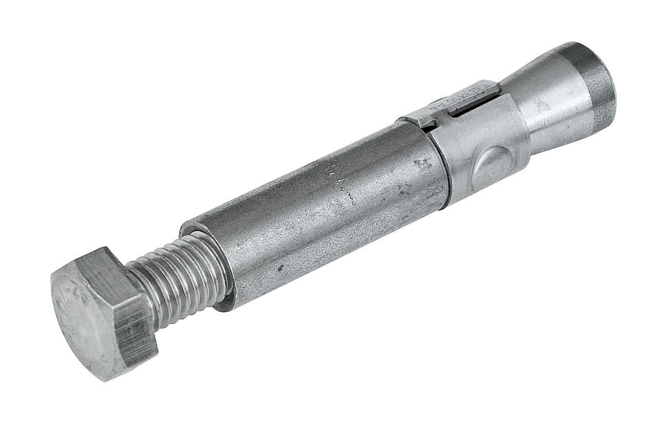 GR35 Bolzenanker M12x75 Edelstahl mit Sechskant Schraube M12x30 (VPE2)